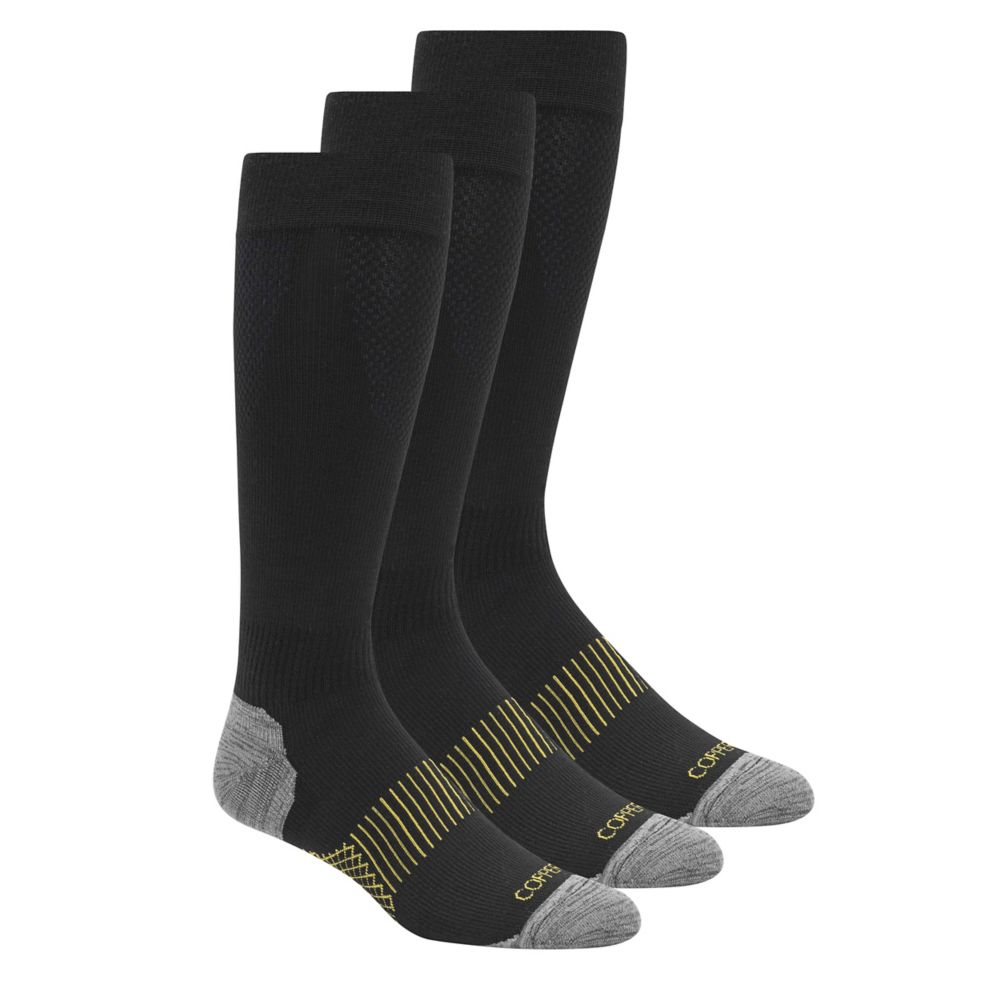 MENS OVER THE CALF SOCKS 3 PAIRS