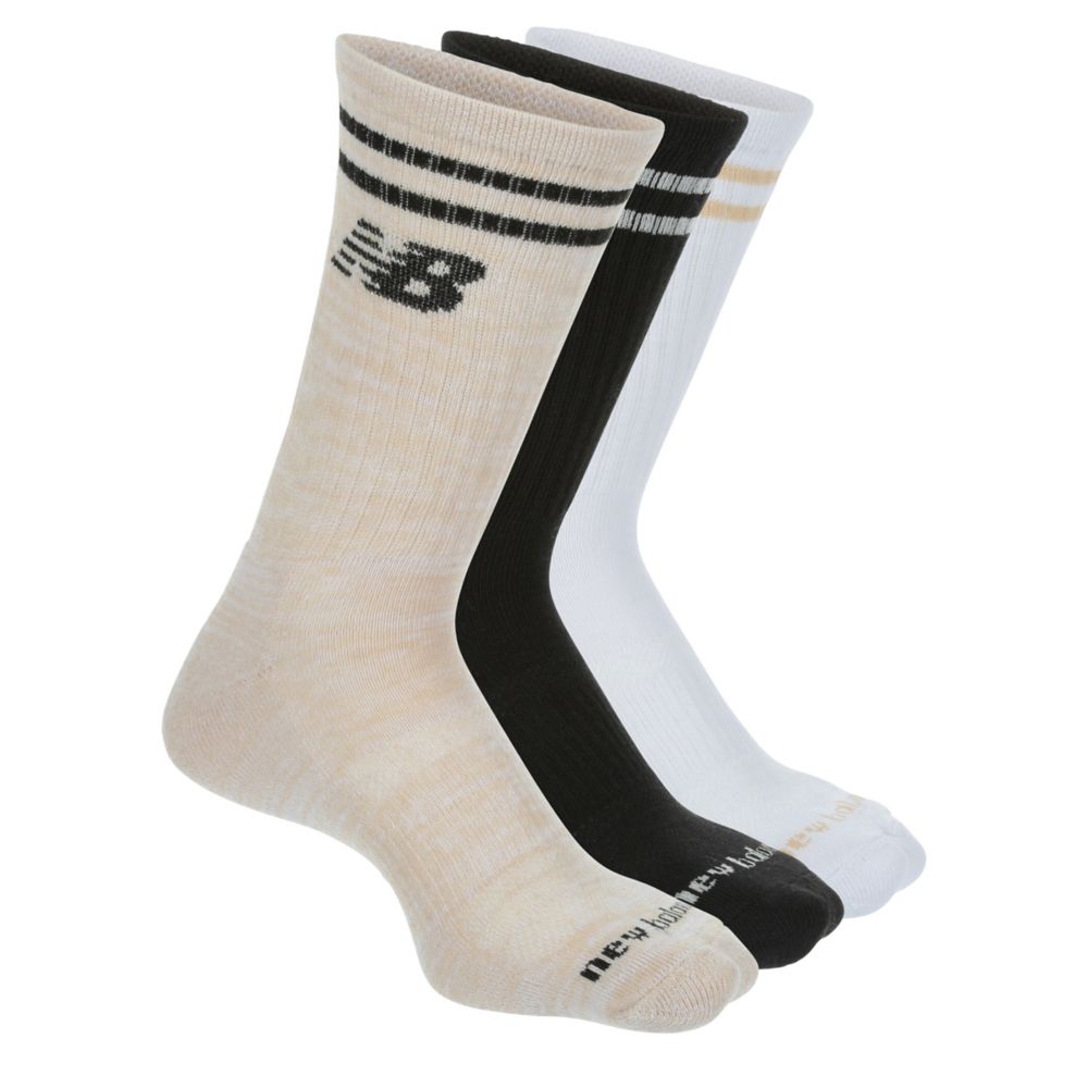 WOMENS CREW SOCKS 3 PAIRS