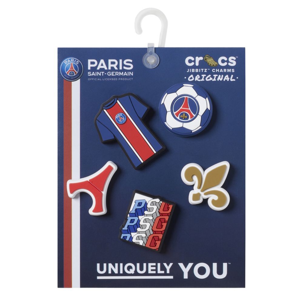 UNISEX PARIS ST. GERMAIN 5 PACK JIBBITZ