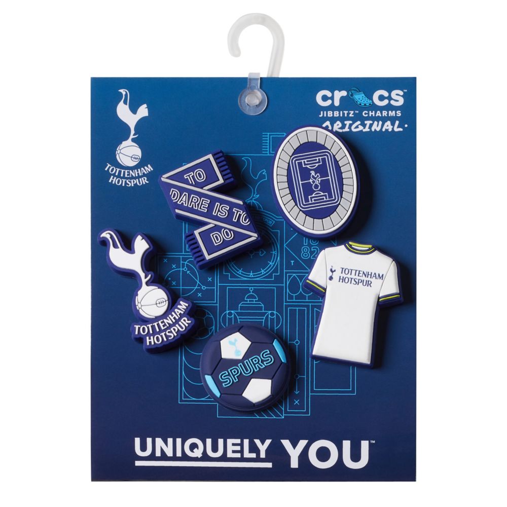 Assorted Crocs Unisex Tottenham 5 Pack Jibbitz Rack Room Shoes