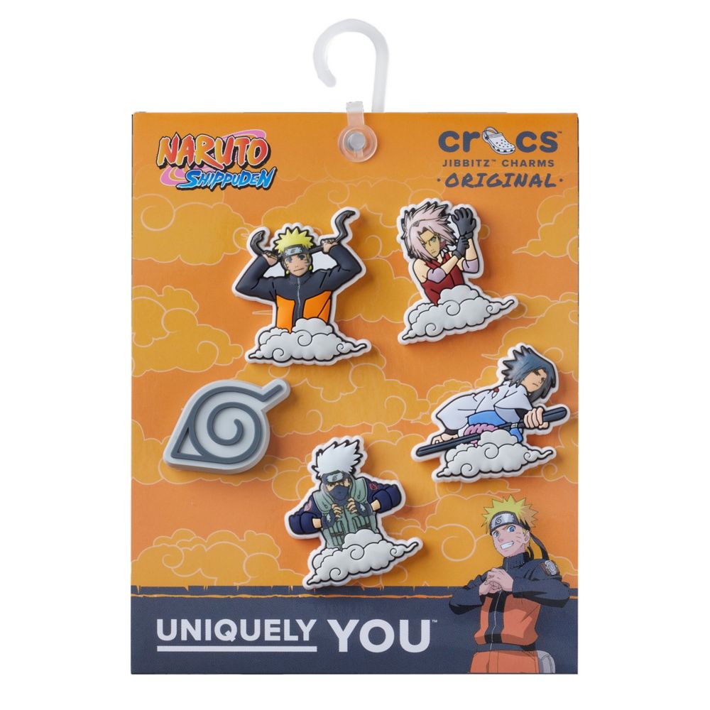 UNISEX NARUTO 5 PACK JIBBITZ