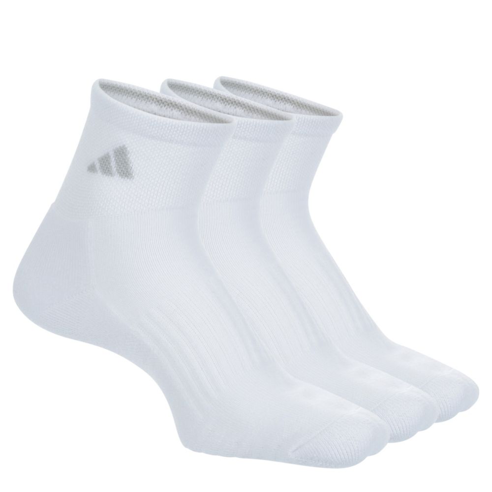 WOMENS CUSHIONED QUARTER SOCKS 3 PAIRS