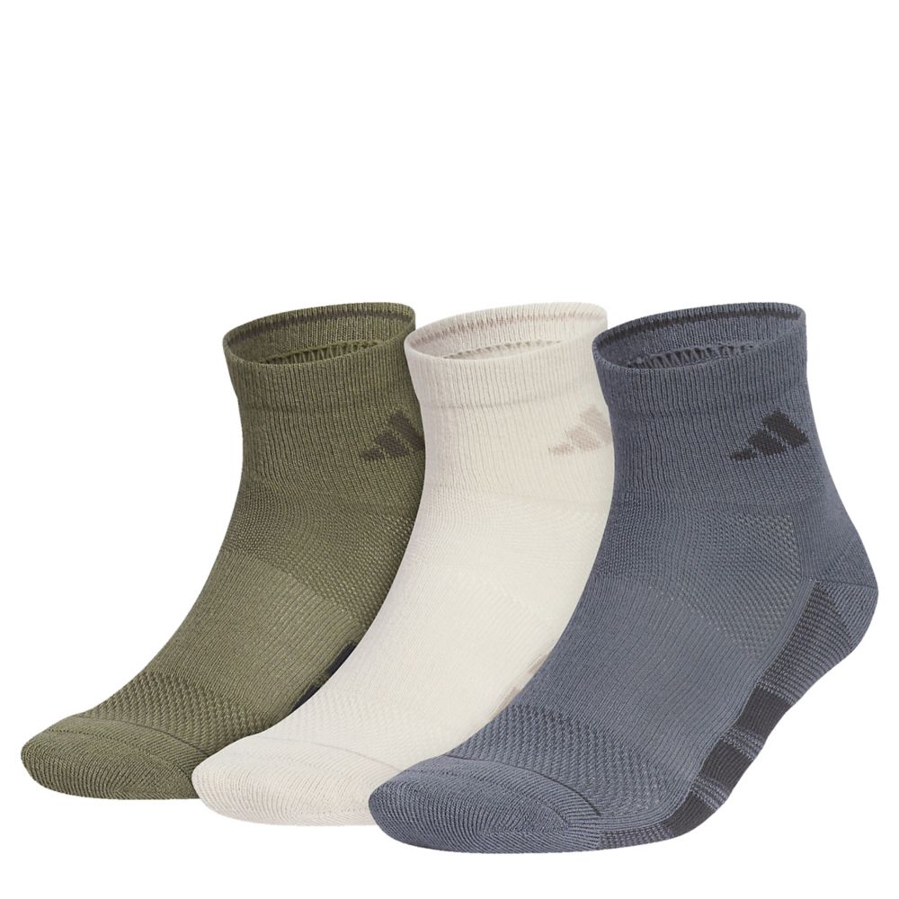 MENS ALL DAY TRAINING QUARTER SOCKS 3 PAIRS