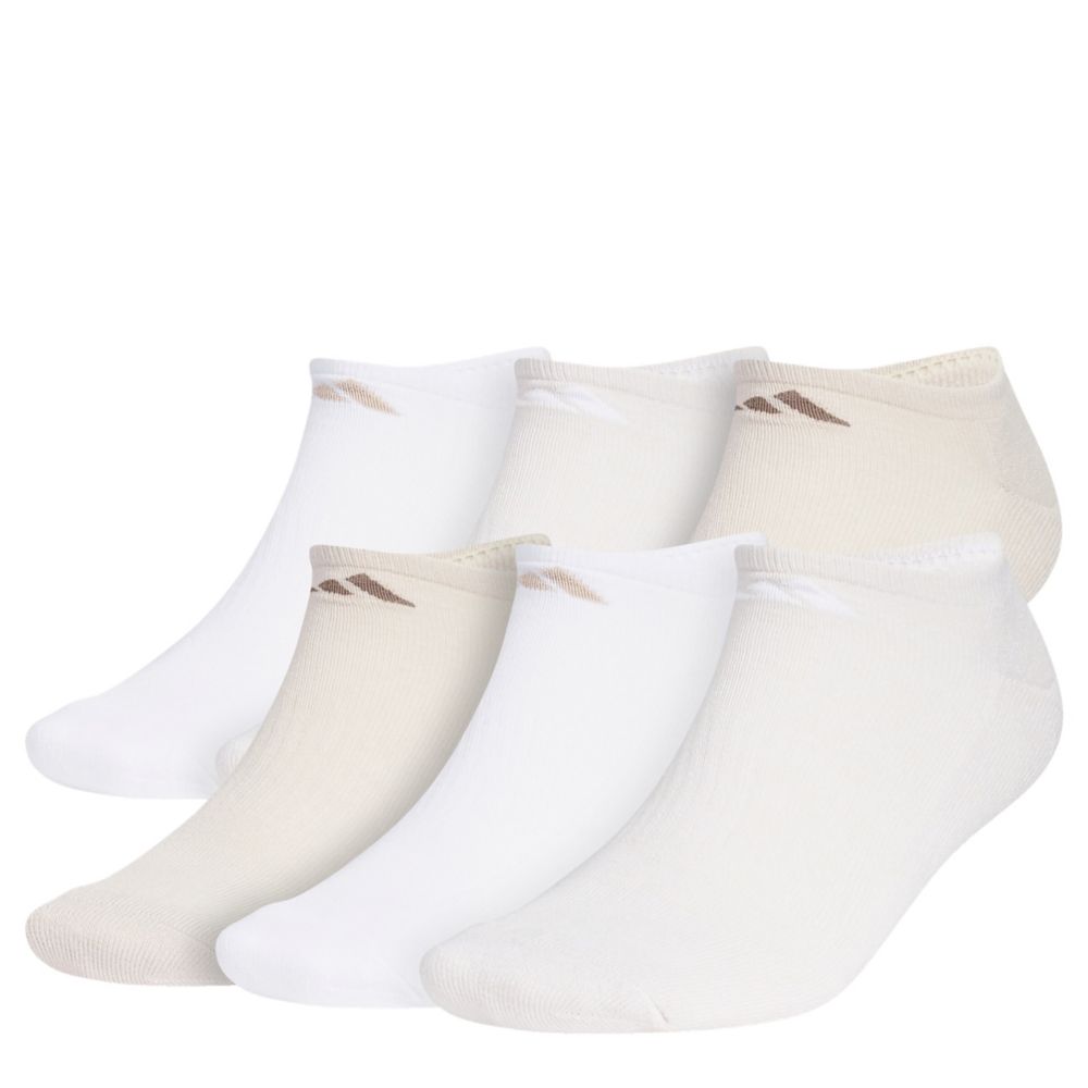 MENS CUSHIONED NO SHOW SOCKS 6 PAIRS