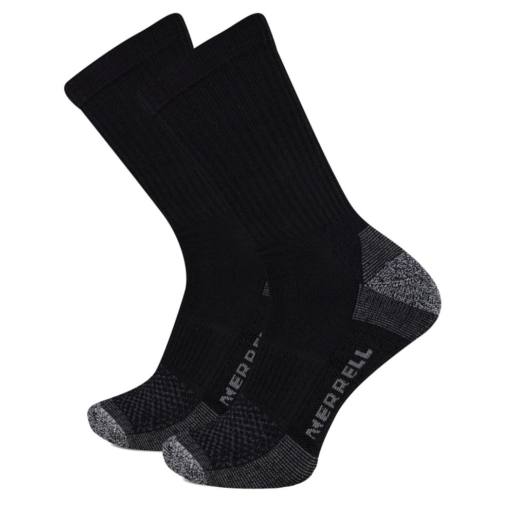 MENS SAFETY TOE CREW SOCKS 2 PAIRS