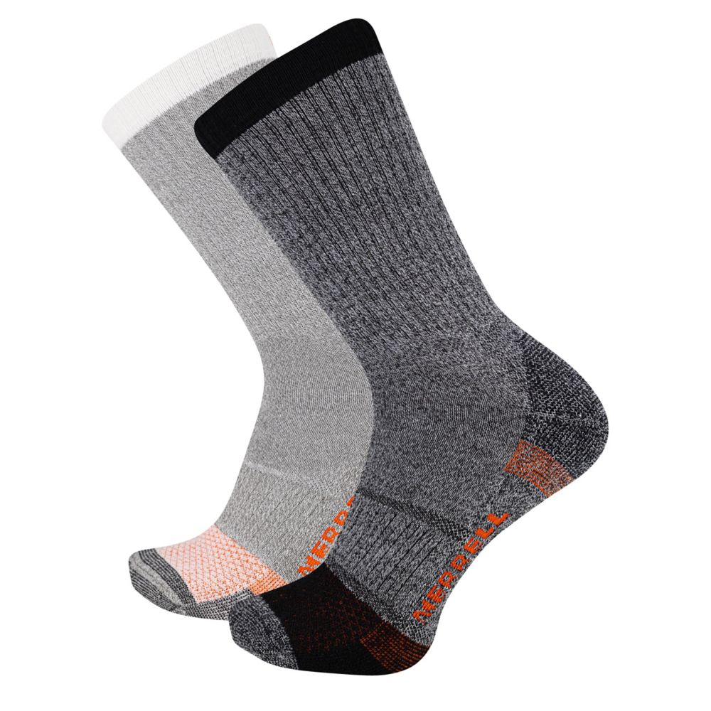 MENS SAFETY TOE CREW SOCKS 2 PAIRS