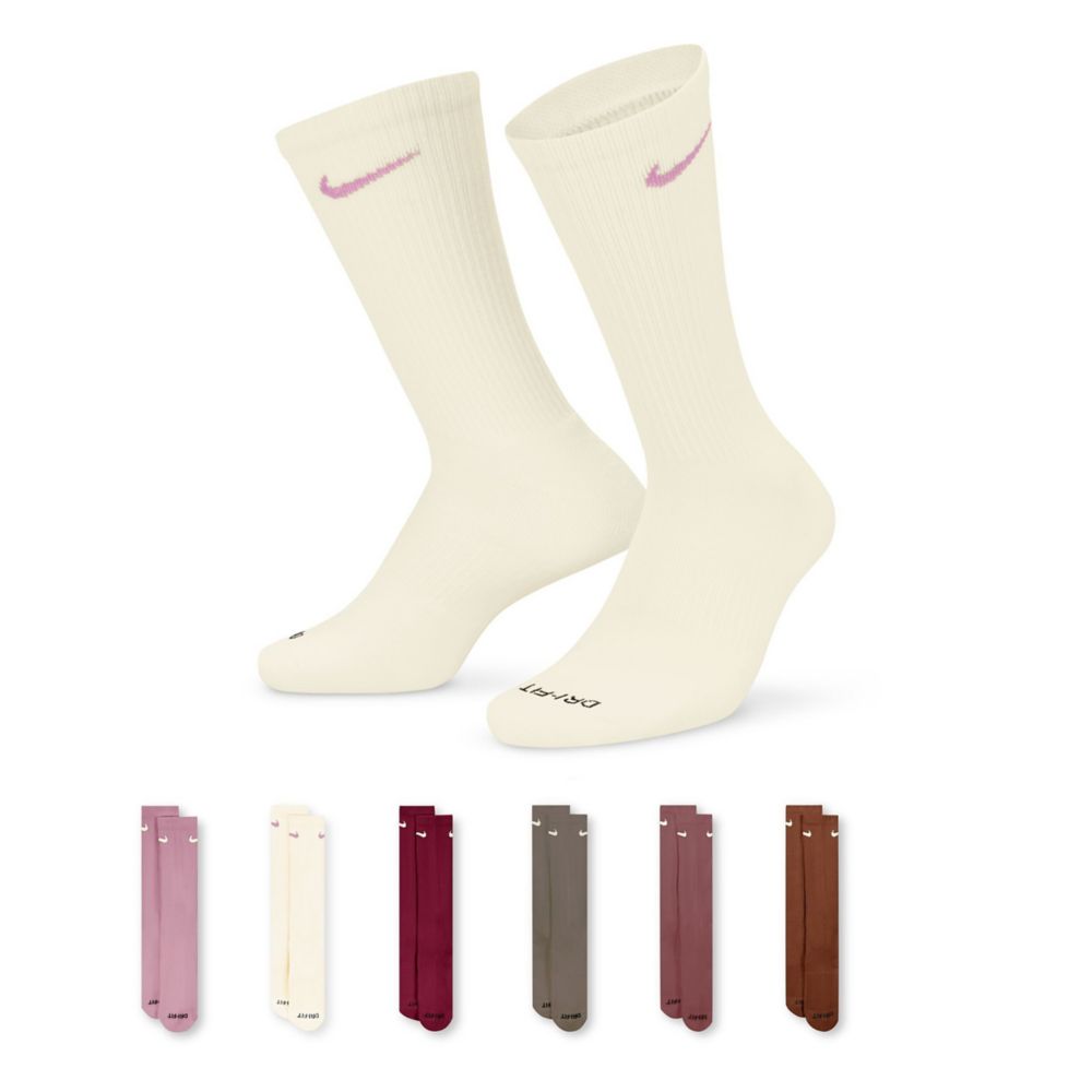 MENS EVERYDAY CUSHIONED CREW SOCKS 6 PAIRS