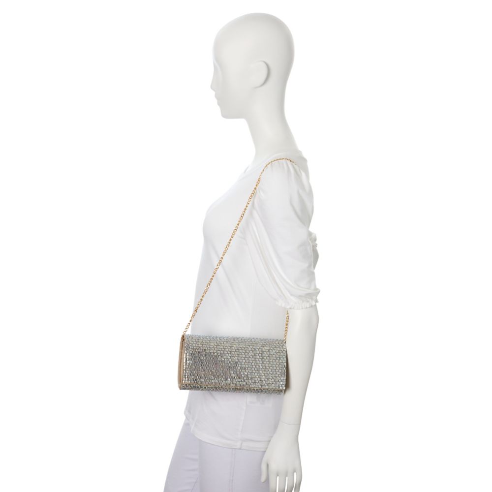 UNISEX CRYSTAL FLAP ROLL CLUTCH