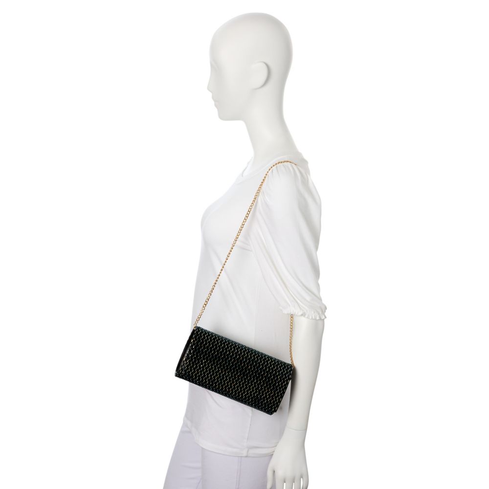 UNISEX CRYSTAL FLAP ROLL CLUTCH