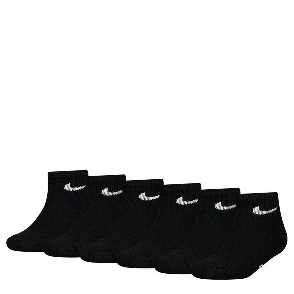 BOYS EVERYDAY PLUS QUARTER SOCKS 6 PAIRS
