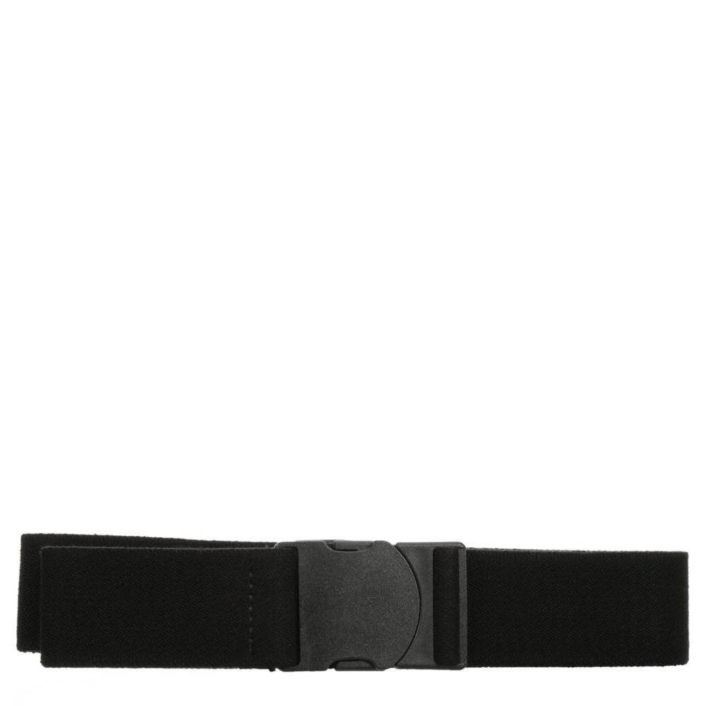 UNISEX STRETCH BELT WITH PLASTIC BUCKLE
