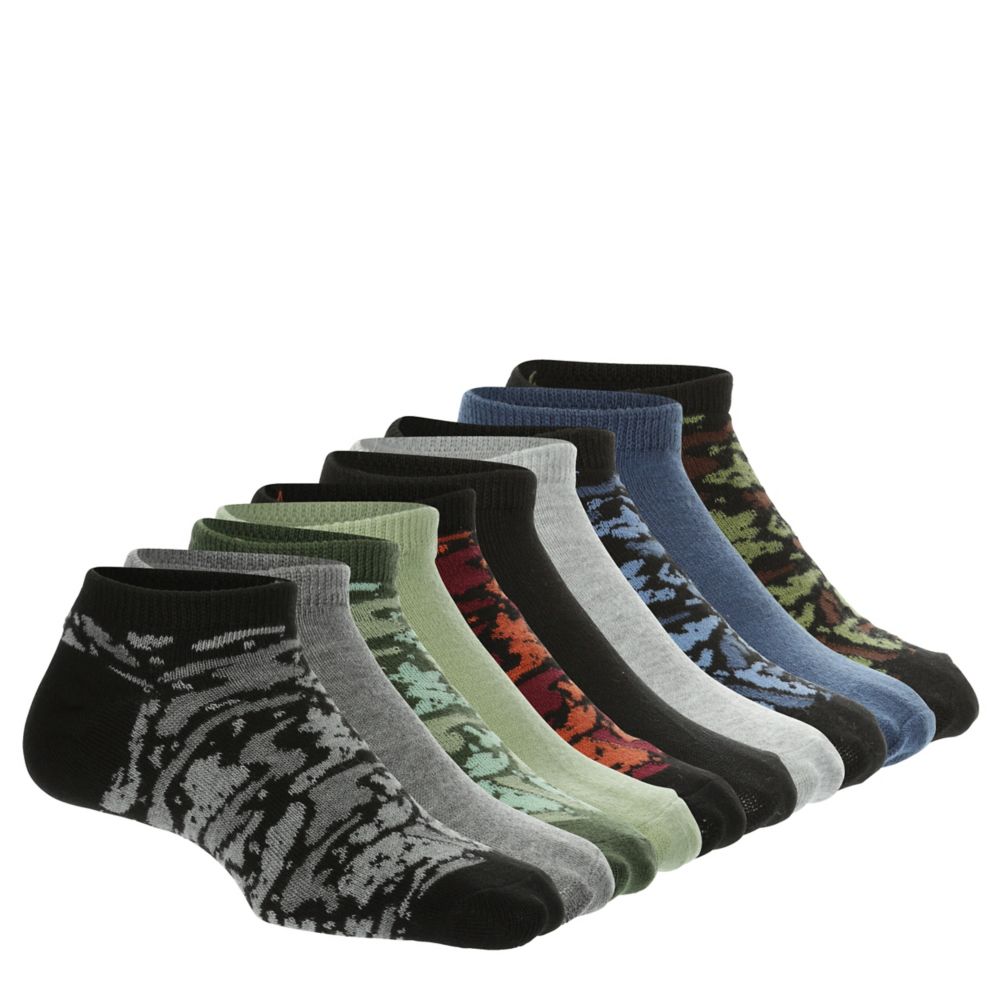 BOYS NO SHOW SOCKS 10 PAIRS