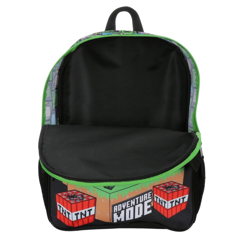 Assorted Minecraft Boys 5 Piece Minecraft Backpack Set