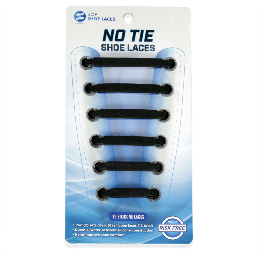 No-tie Silicone Shoelaces - Buy Here