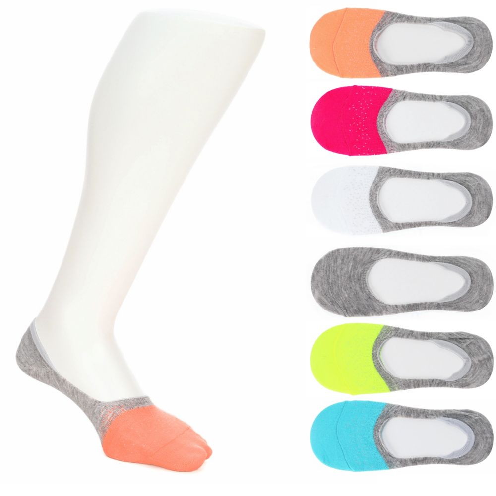 Microfiber Mesh 3-Pack Liner Socks