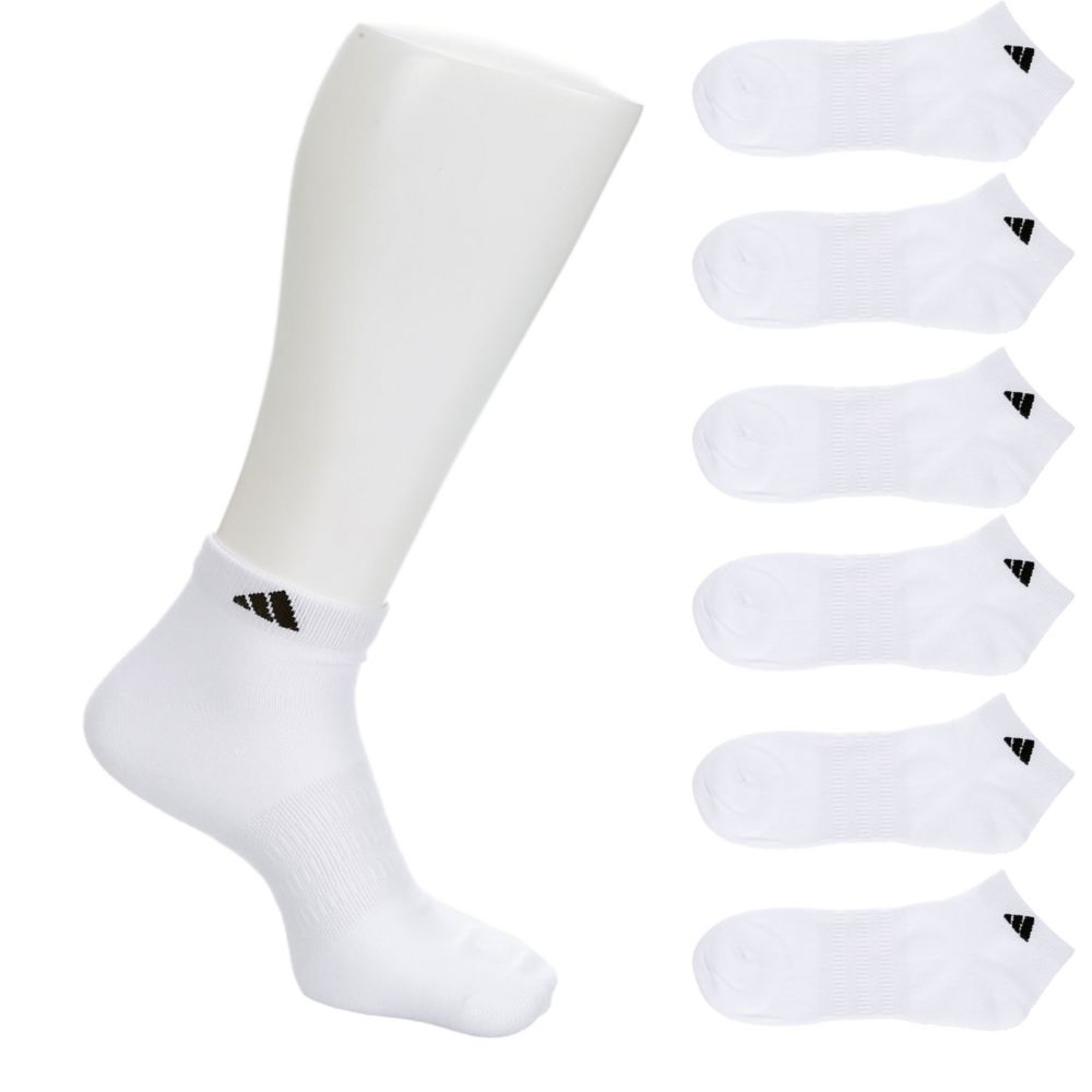 White Low Cut Socks 6 Pairs Accessories | Rack Room Shoes