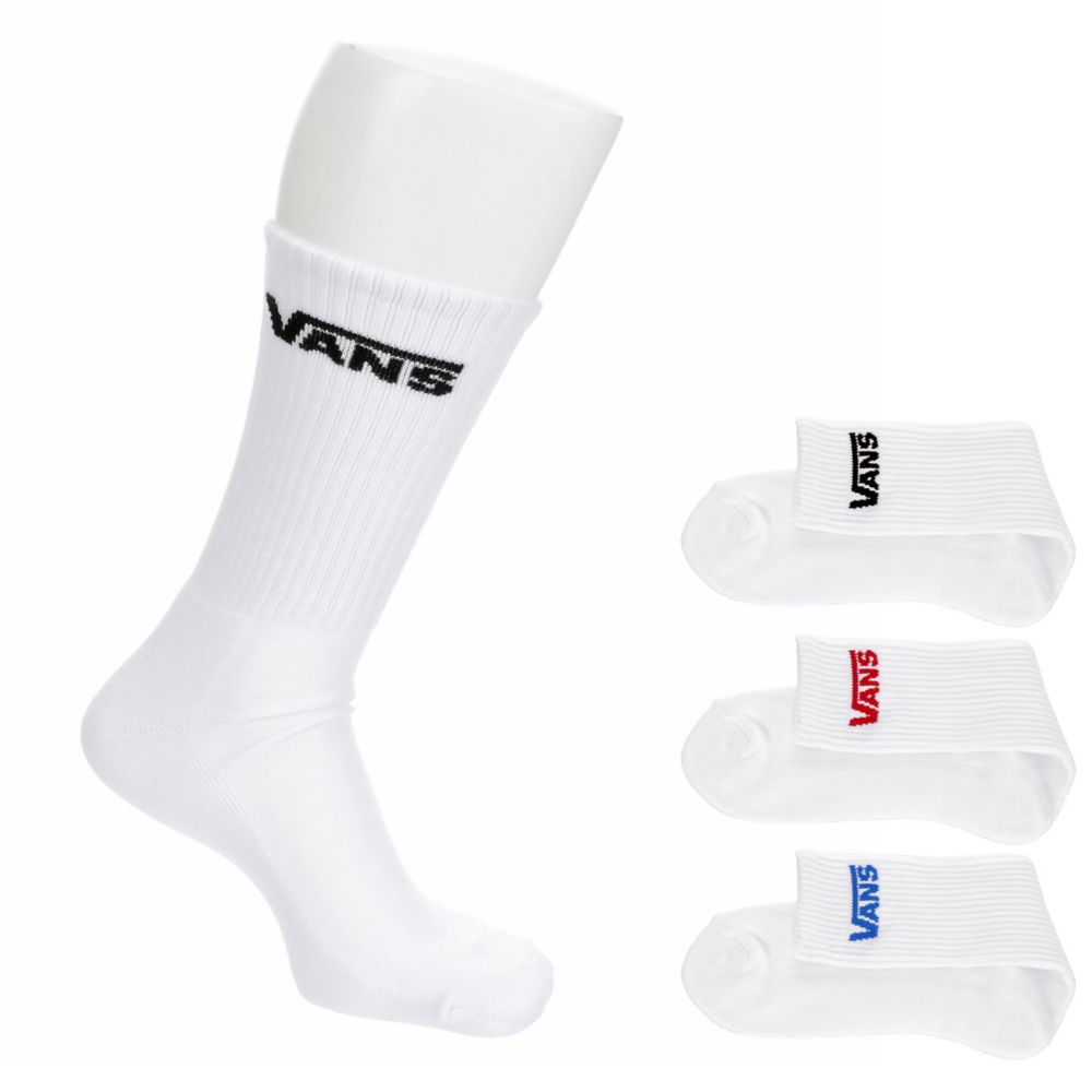 MENS LOGO CREW SOCKS 3 PAIRS