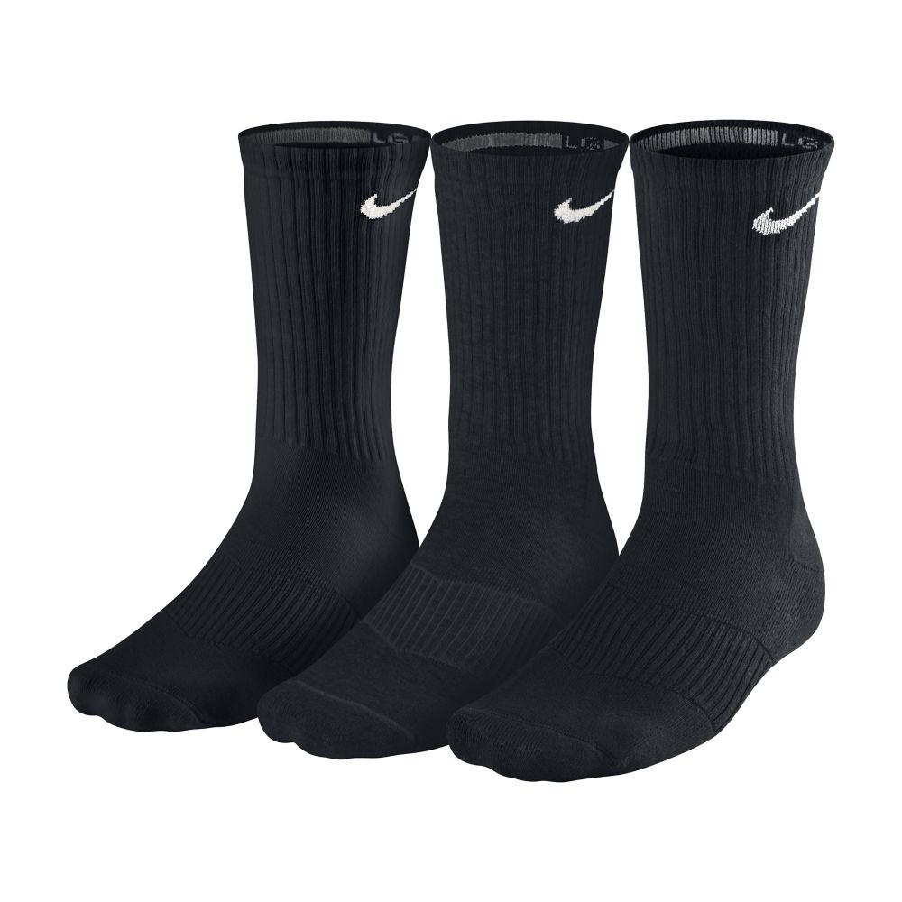 MENS LARGE CREW SOCKS 3 PAIRS