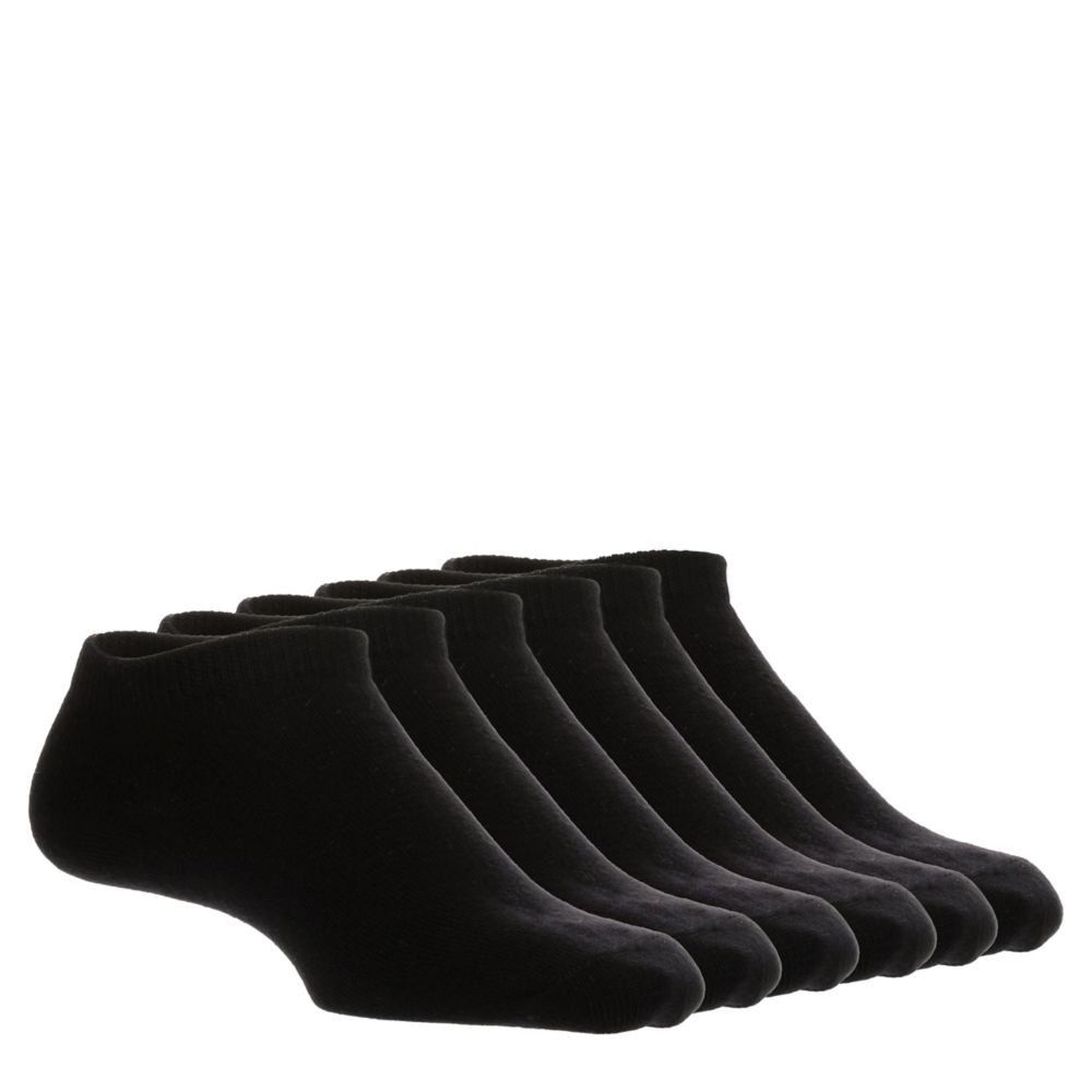 BOYS NO SHOW SOCKS 6 PAIRS