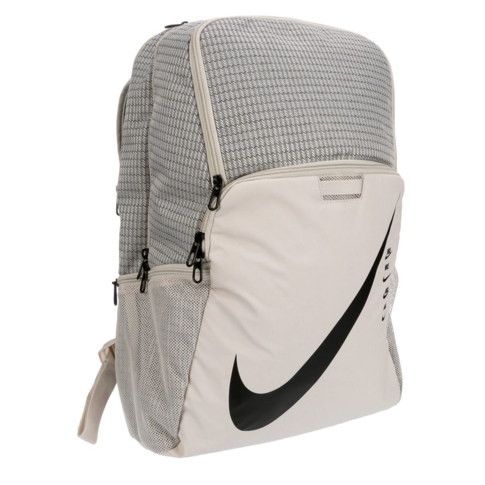 beige nike backpack