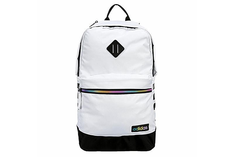 Adidas Unisex Classic 3s Iii Backpack - White Adidas Unisex Classic 3s Iii Backpack - White