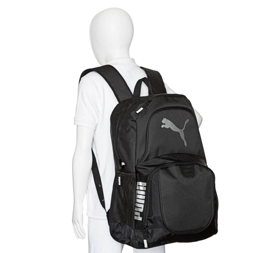 puma unisex black backpack