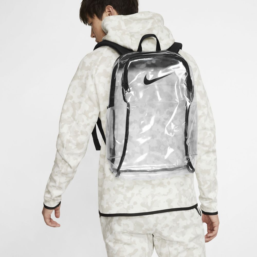 nike see through backpack