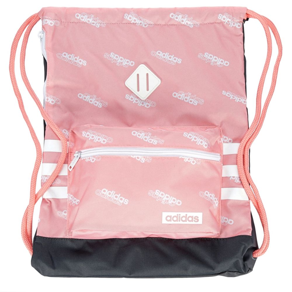 adidas pink drawstring bag