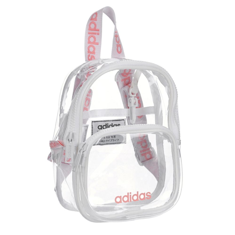 adidas clear pink backpack