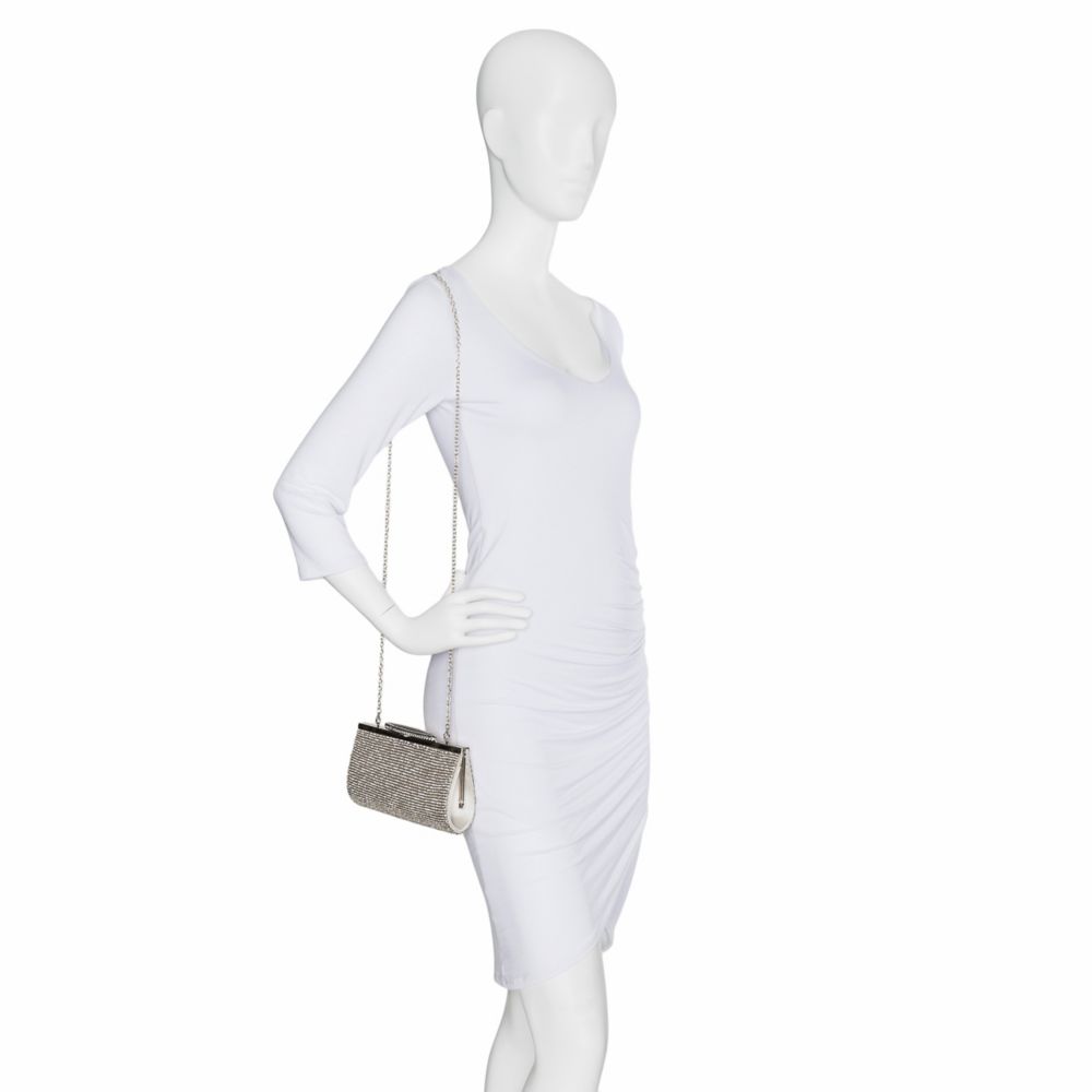 La Regale Women's Clutch Bags - White