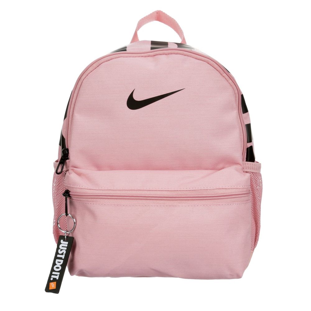 Nike BRSLA JDI Mini Backpack, Pink/Pink/White, One Size