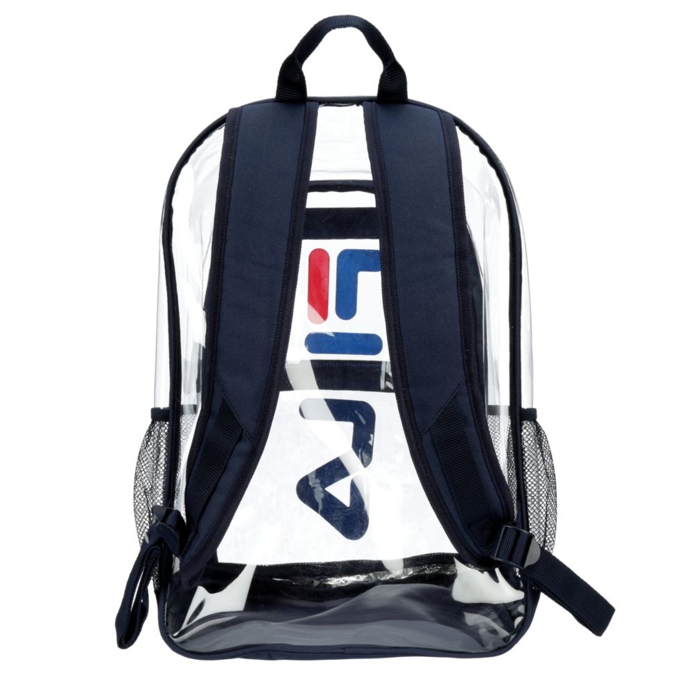 clear fila bag