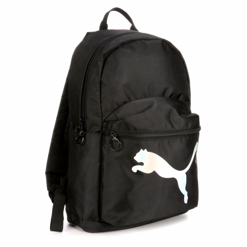 puma unisex black & white backpack