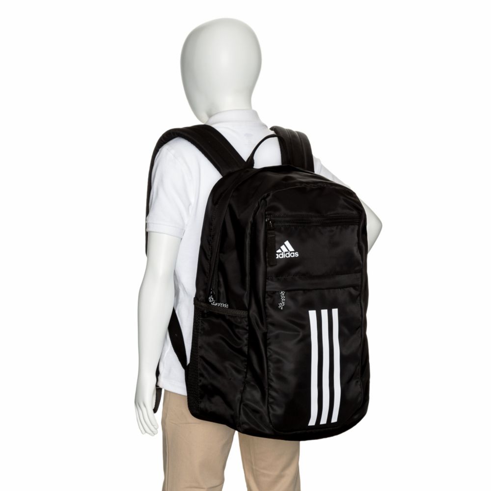 Adidas Unisex League 3 Stripe Backpack 