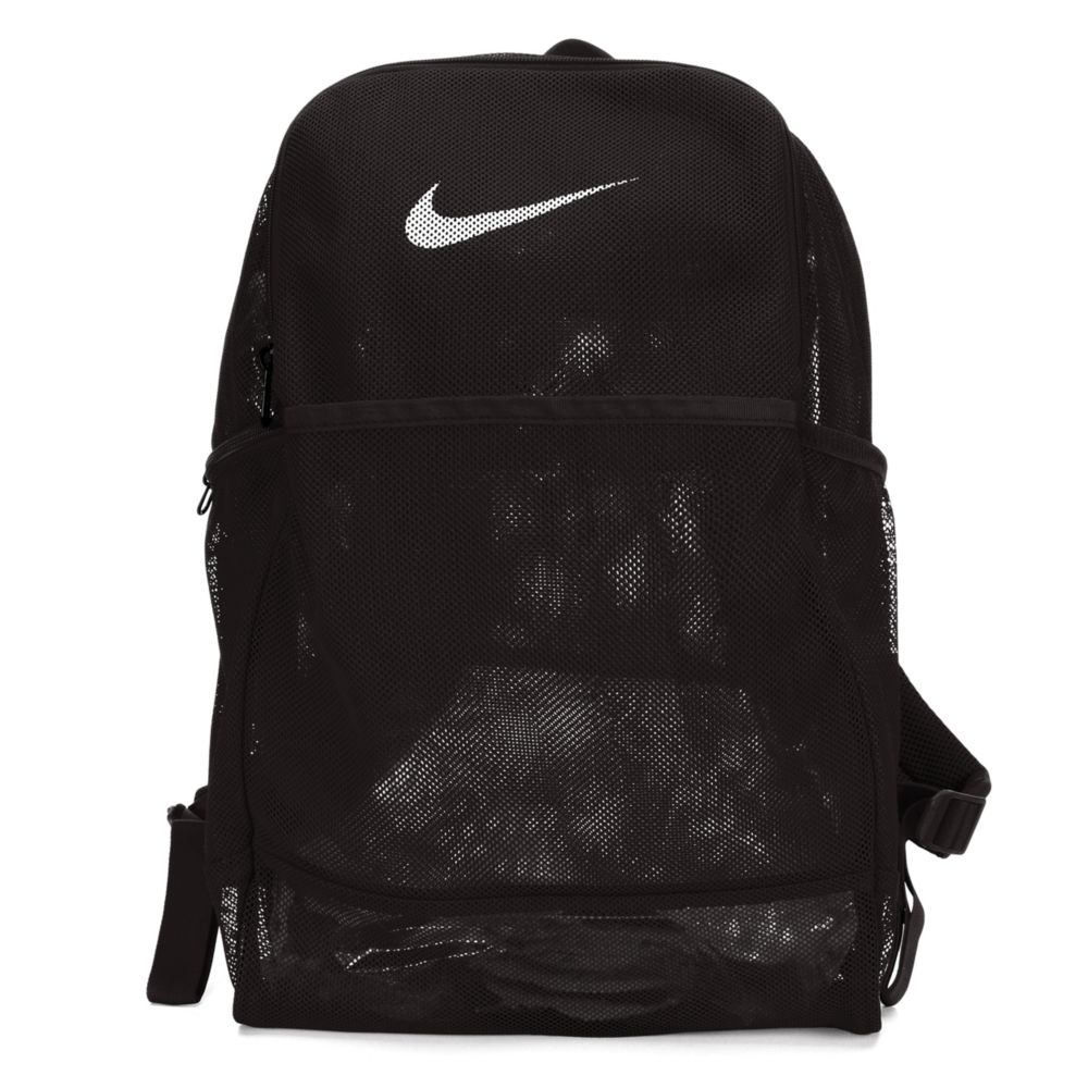 black nike backpack mesh