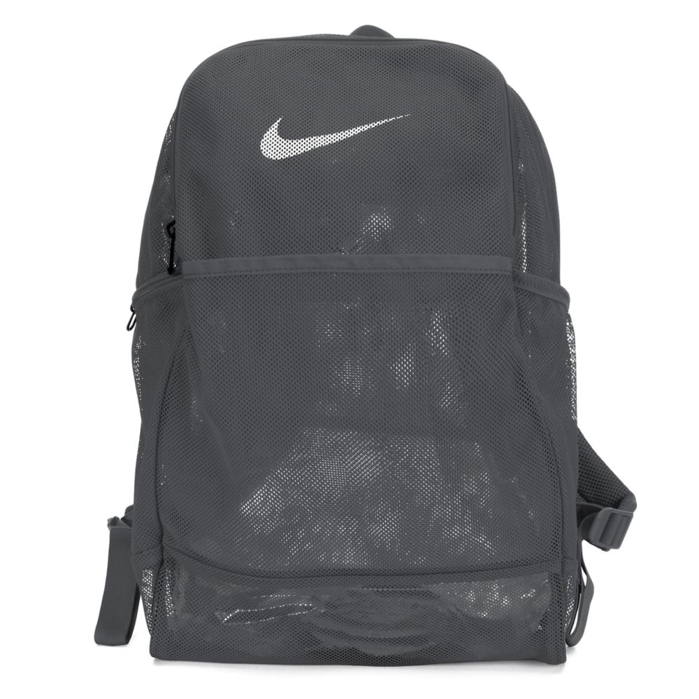 black nike mesh backpack