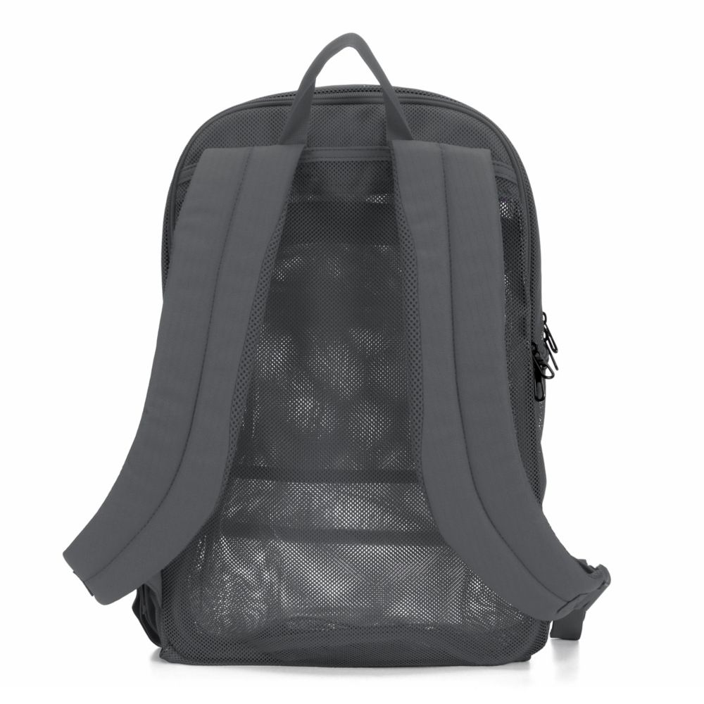 Grey Nike Unisex Brasilia Mesh Backpack, Accessories