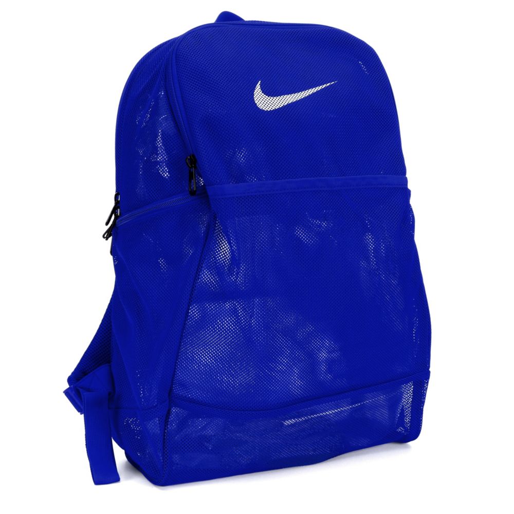 blue backpack nike