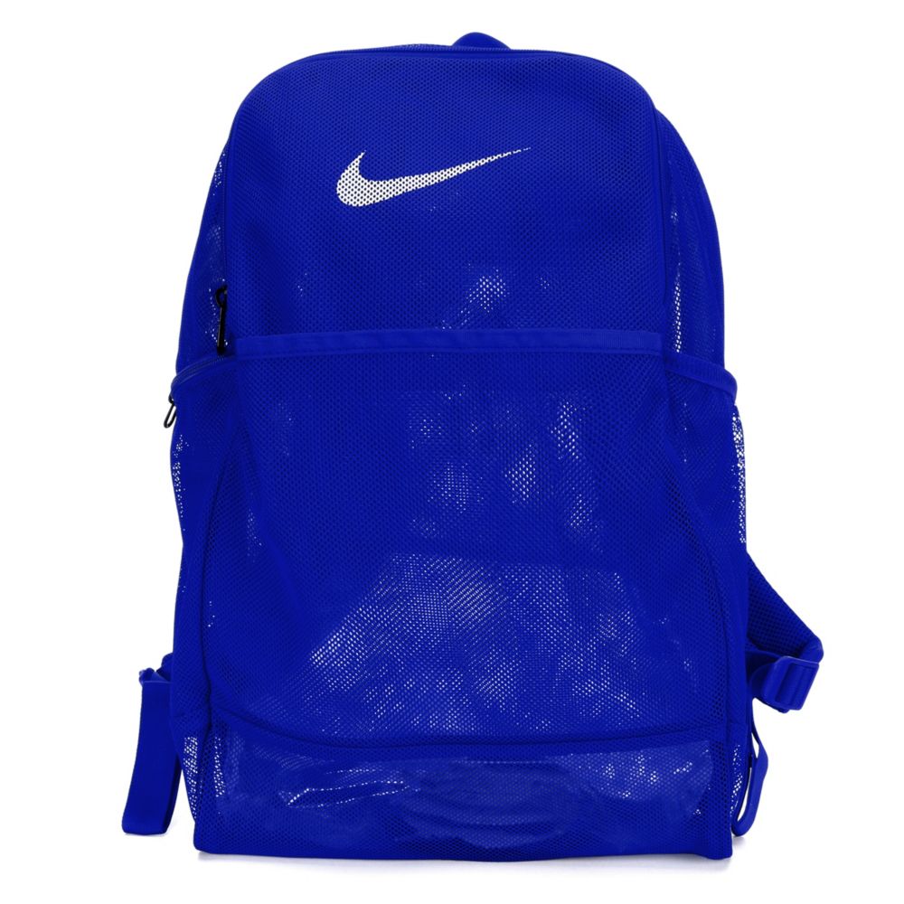 blue backpack nike