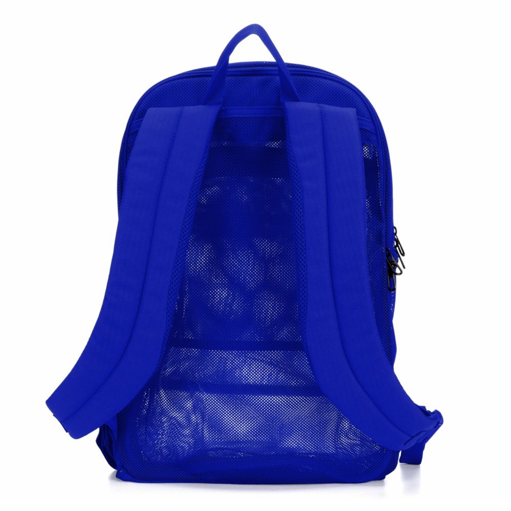 BLUE NIKE Mens Brasilia Mesh Backpack