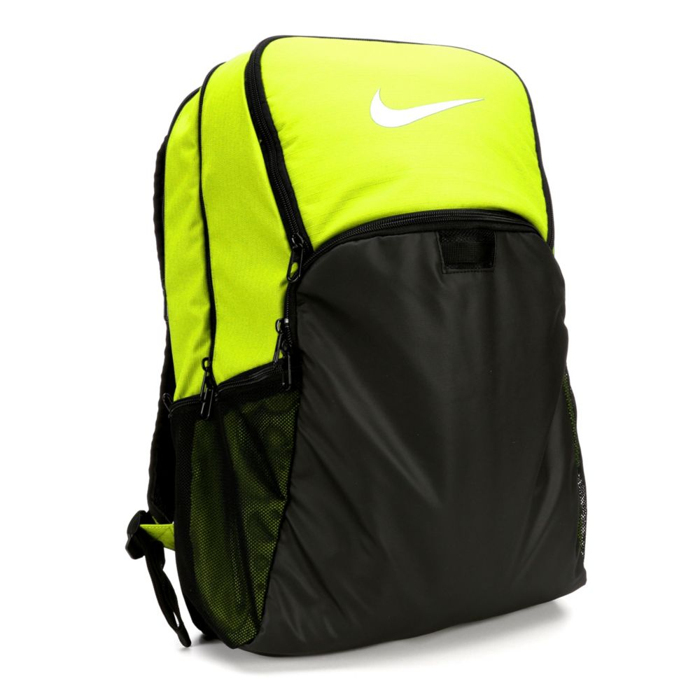 bright green backpack
