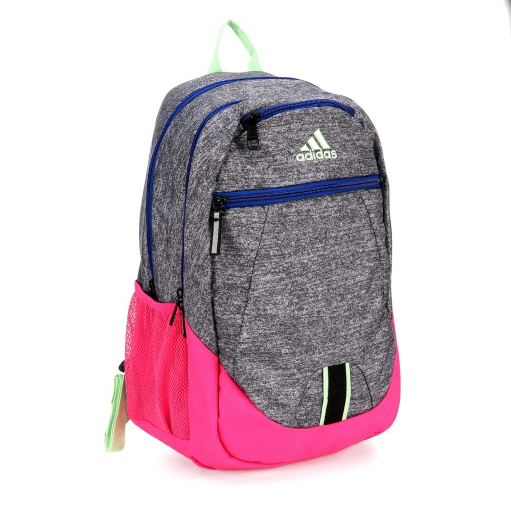 adidas backpack grey and pink