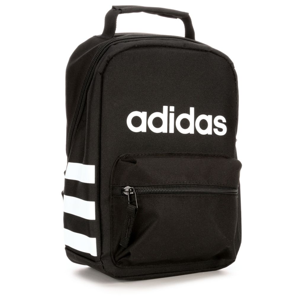 Black Adidas Boys Santiago Lunch Bag Accessories Rack Room Shoes