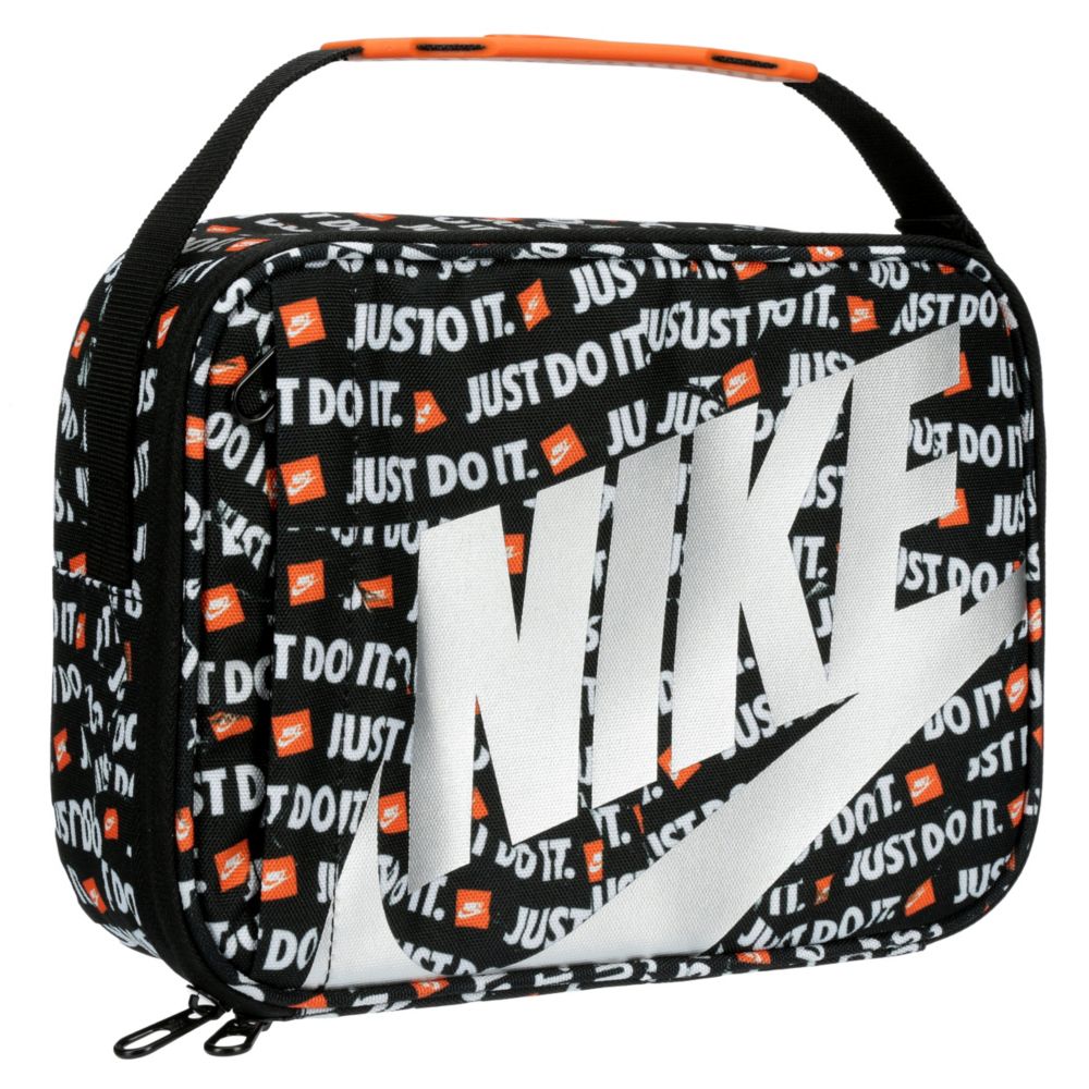 Black Nike Boys Just Do It Lunch Bag Accessories Rack Room Shoes