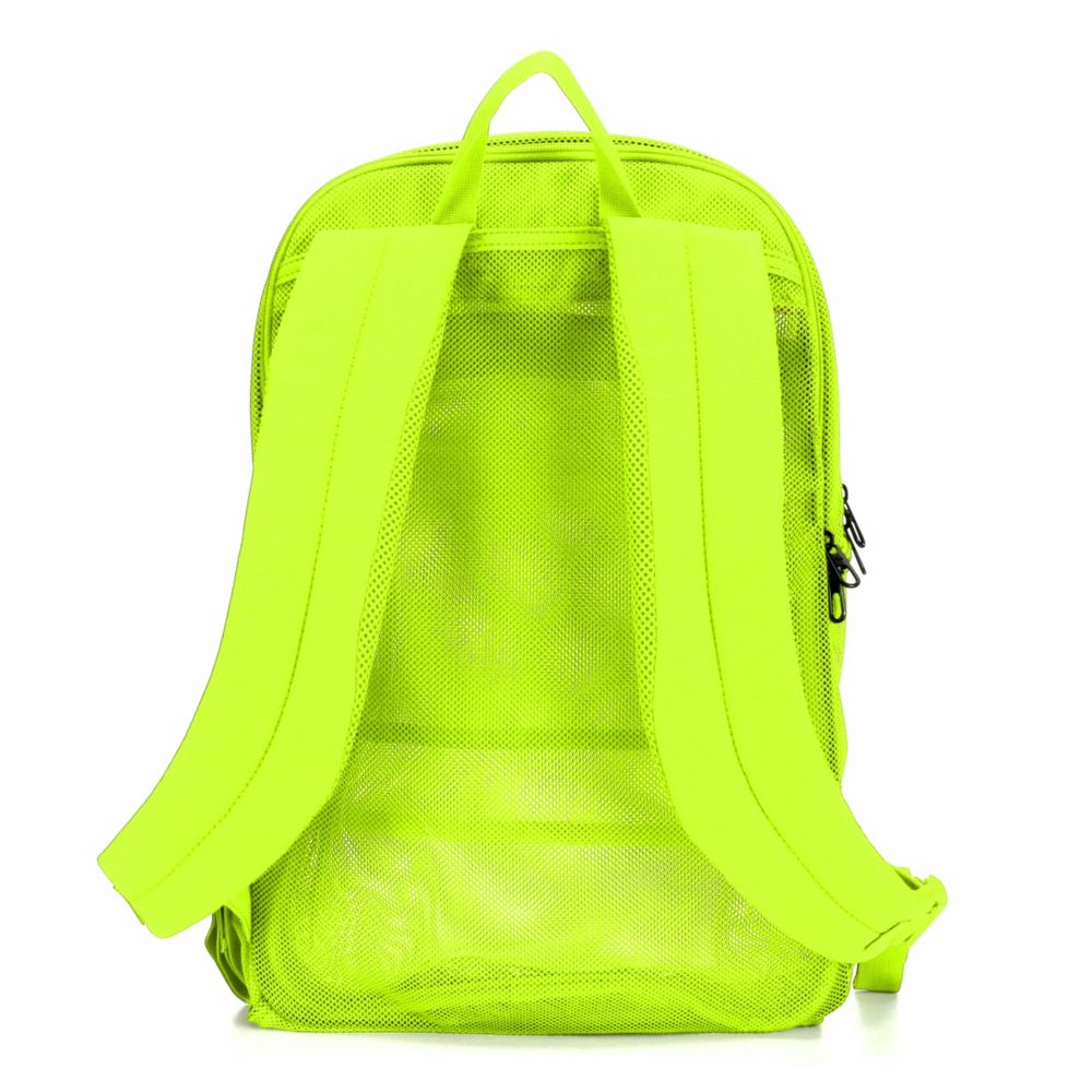 green nike mesh backpack