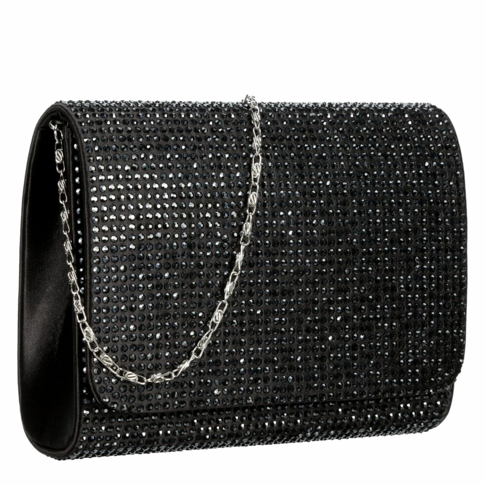 La Regale Shimmer Ring Handle Bag at Von Maur