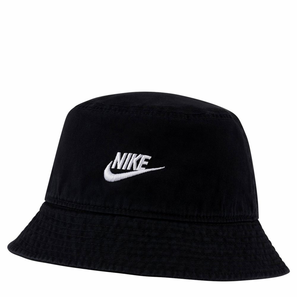 Hat - Black fabric bucket hat