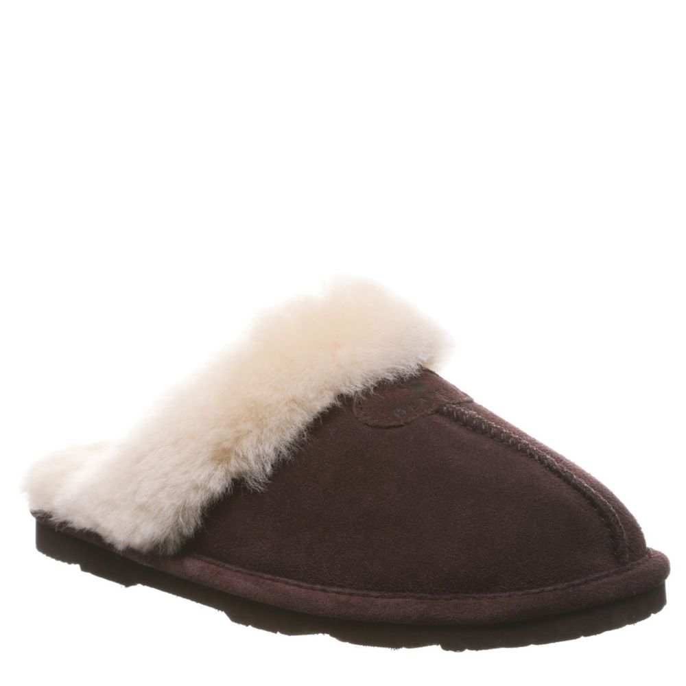 dark purple slippers