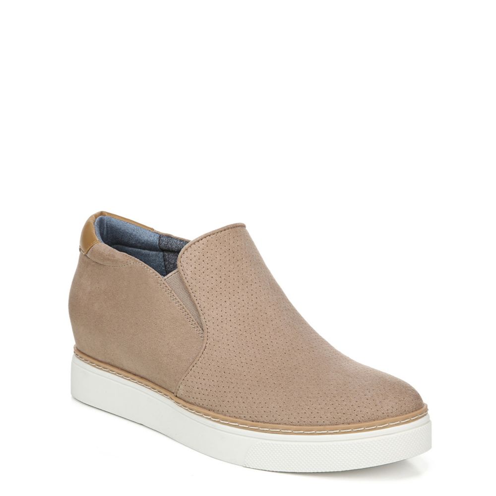 Brown Dr. Scholl's Womens If Only Wedge Sneaker | Casual | Off Broadway ...