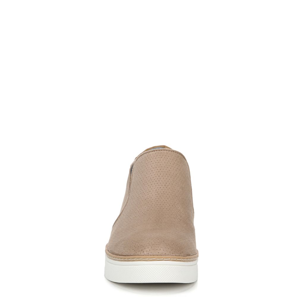 dr scholl's suri suede wedge sneaker